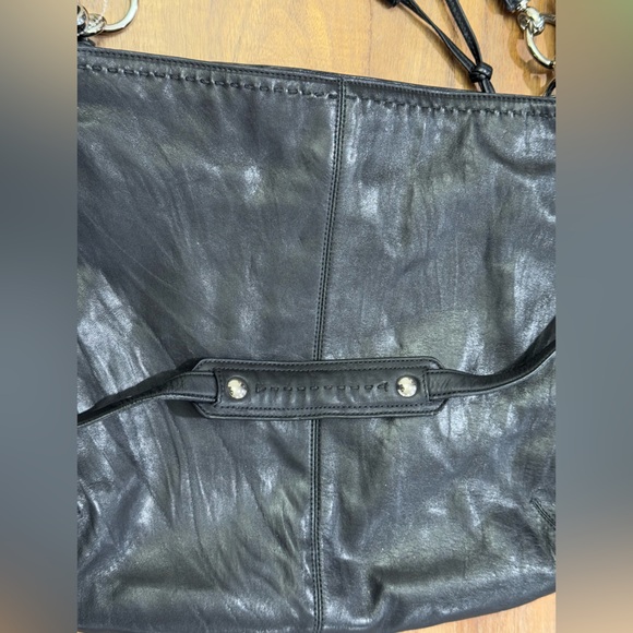 Coach Black Leather Large Crossbody Bag - Picture 6 of 9